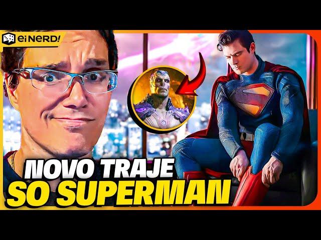 SUPERMAN LEGACY: UNIFORME REVELADO! BRAINIAC CONFIRMADO? LANTERNA VERDE?