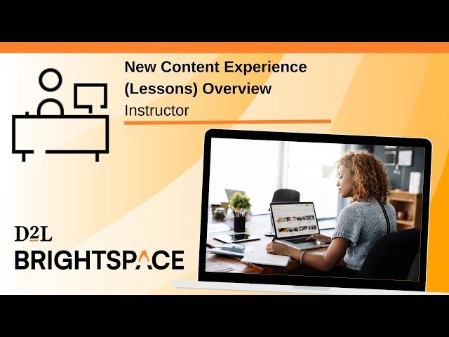 New Content Experience (Lessons) Overview | Instructor