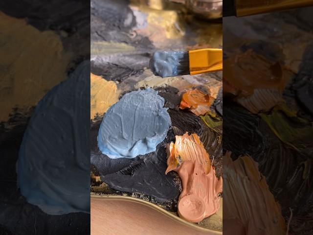 Как смешивать масляные краски?! #art #painting #mixingcolor #oilpainting #artist