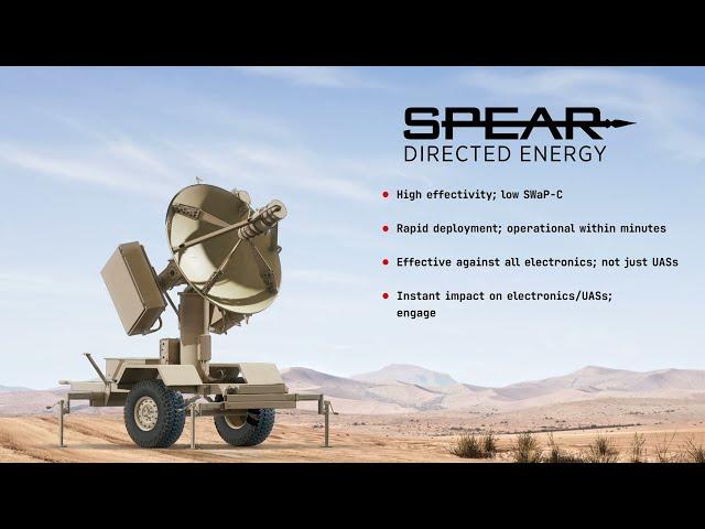 Leonardo DRS SPEAR counter-UAS system