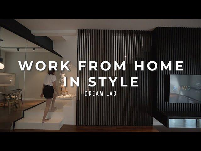 Compact Townhouse to A Spacious Home |Modern Minimalist | House Tour | Working From Home | Dream Lab