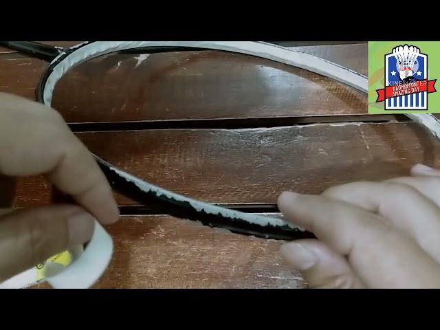 How to make your old badminton racket looking new again?