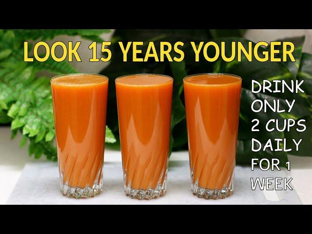 Drink 2x Daily - Look Many years Younger with Beautiful Glowing Skin- HERE'S WHY?