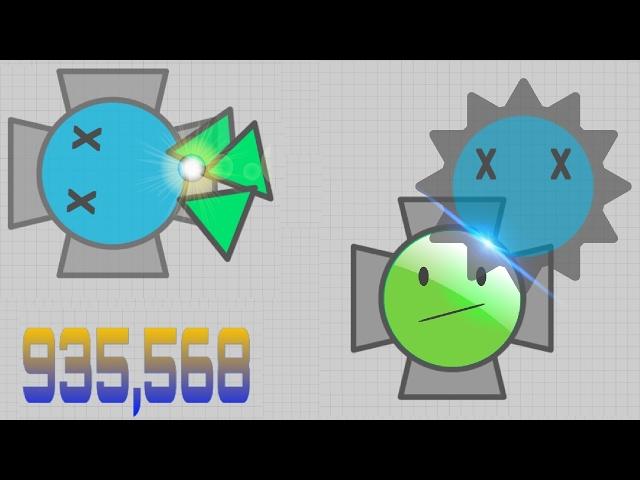 Diep.io  STRONGEST BUILD ( OVERLORD ) 4TDM