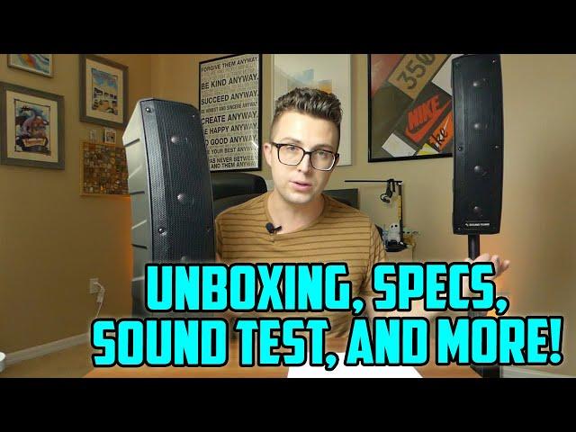 Sound Town CARPO-V415SPW Review | Subwoofer and Column Speaker Line Array System