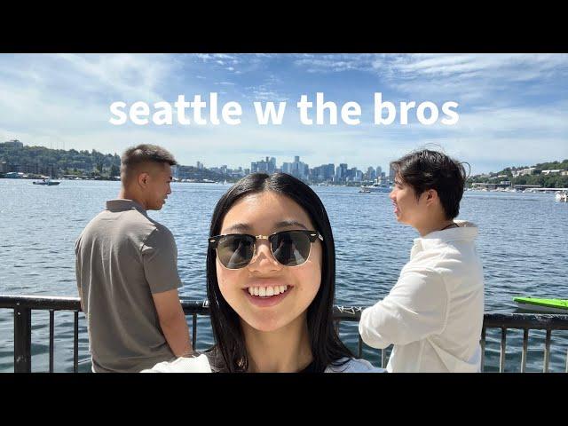 12 hrs in seattle (lots of eating & uw graduation)