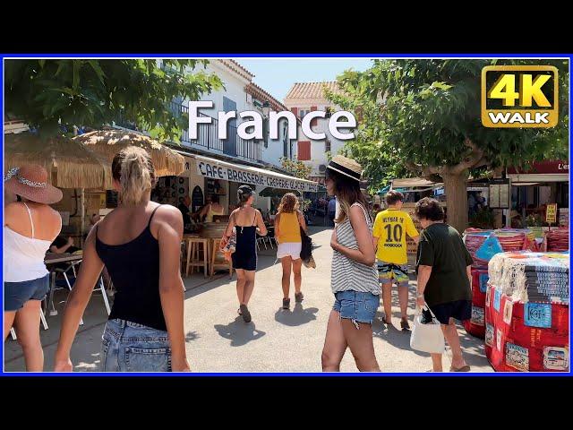 【4K】WALK Provence FRANCE Saintes-Maries-de-la-mer