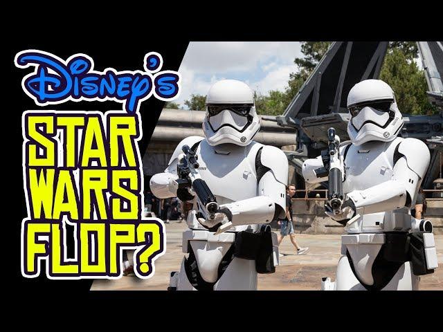 Is Disney's STAR WARS Theme Park a FLOP?!