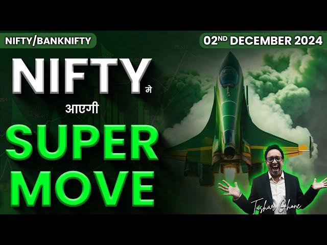 Nifty Prediction & Bank Nifty Analysis for Monday | 2nd December 2024 | Banknifty Tomorrow