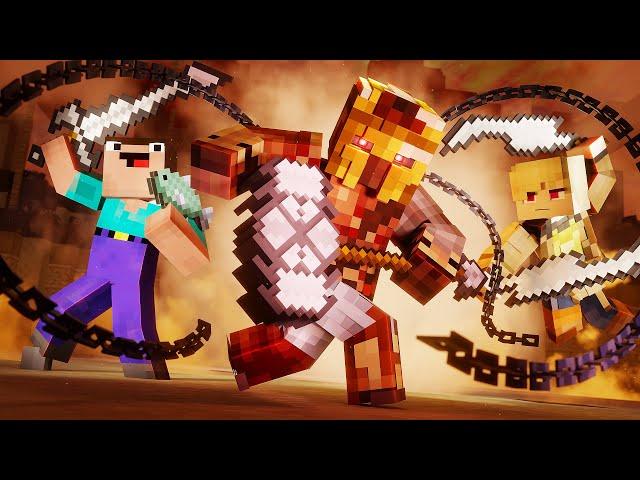 Desert Arena: SURVIVAL (Minecraft Fight Animation)