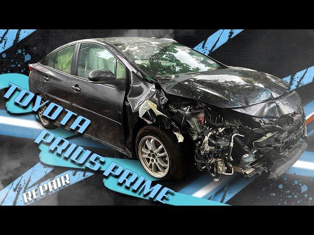 Toyota Prius. Front end repair. Ремонт переда.