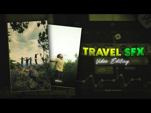 How to Create TRAVEL SFX reels video editing | Sfx Transition | Capcut