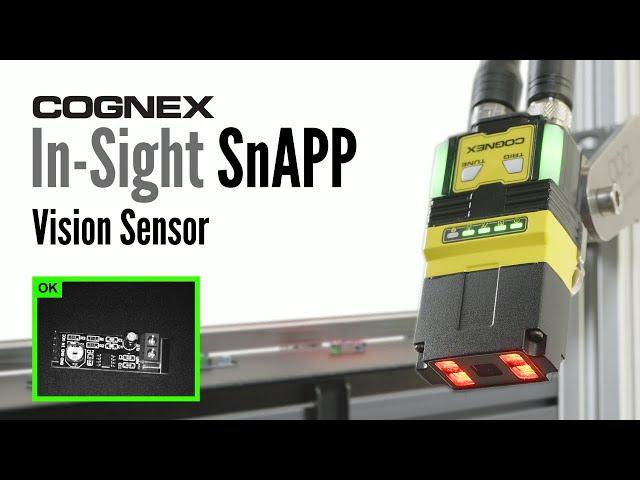 Automated Quality Control Made Easy - In-Sight SnAPP Vision Sensor | Cognex