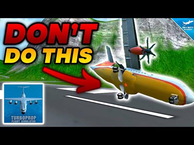 DON'T DO THIS When Your Plane CRASHES - Turboprop Flight Simulator Meme