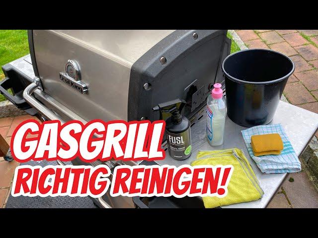 Grillreinigung schnell und einfach - Gasgrill richtig reinigen