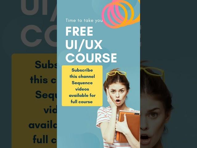 UI / UX Design | free course | subscribe #viral #freefire #uxdesign