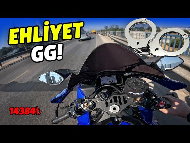 R1 İLE BAŞIMIZ BELADA!  | MOTOVLOG #189