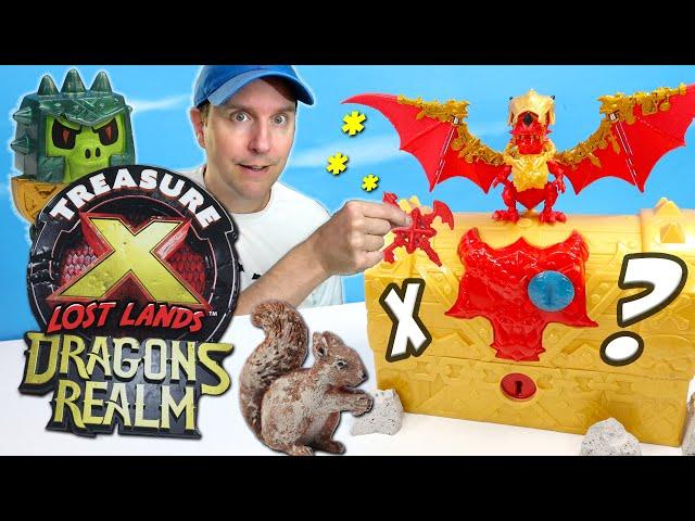 Treasure X Lost Lands Dragons Realm Gold Mystery Chest Opening Review