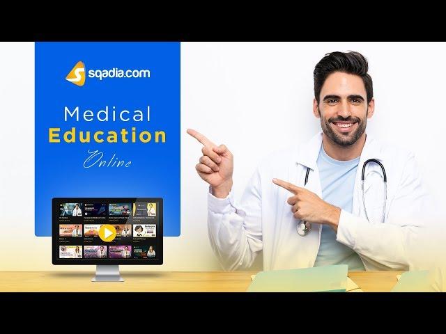 Medical Education Online | Student Course Video Lecture | V-Learning | sqadia.com