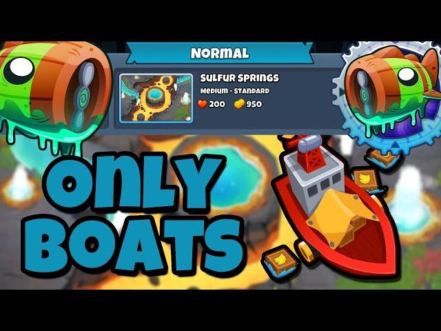 Bloonarius Tutorial || No Monkey Knowledge || Sulfur Springs - BTD6