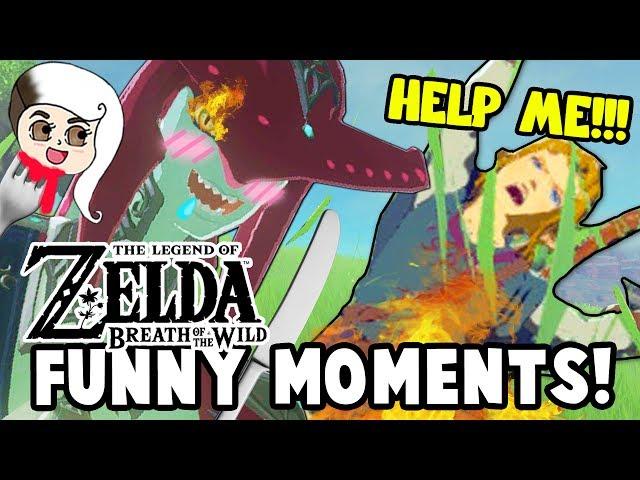 ARE THE ZORAS CANNIBALS?! (Zelda: Breath Of The Wild Funny Moments)