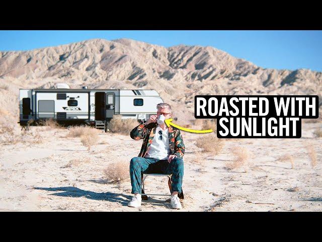 Solar Coffee Roasting: A Weird Desert Experiment