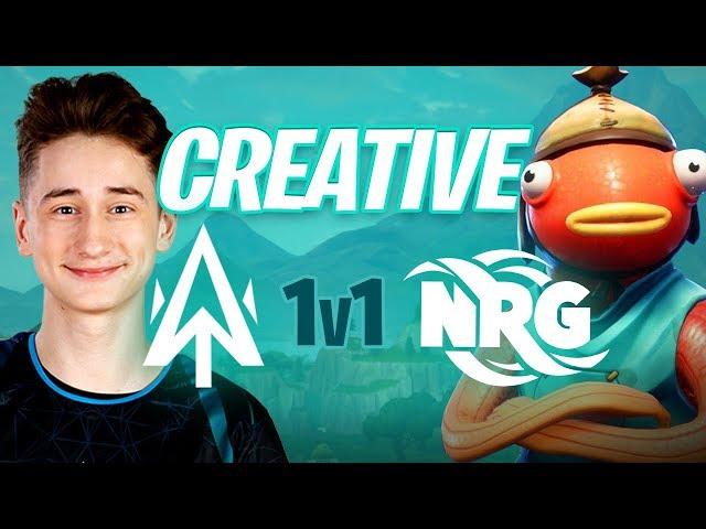 Magin Creative 1v1 w/ NRG Benjyfishy, Orion! (Fortnite)