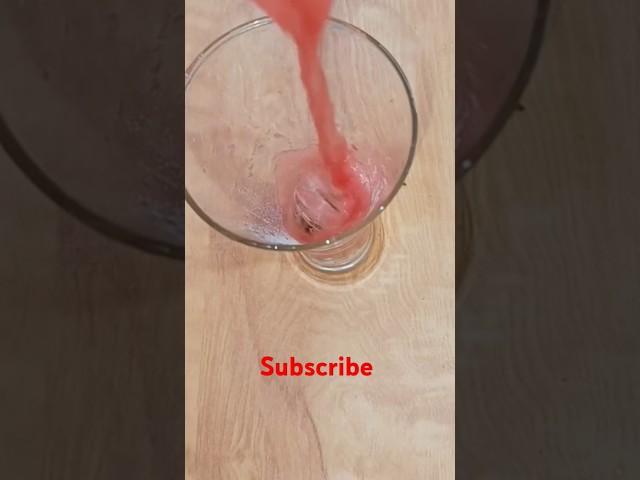 #Refreshing Watermelon Juice Recipe# Thanks(260 subscriber) मोह्हबत का शरबत ##shorts #reels