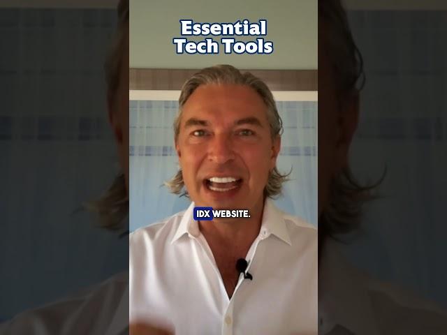 Essential Tech Tools #realestate #listingagent #realestatetraining