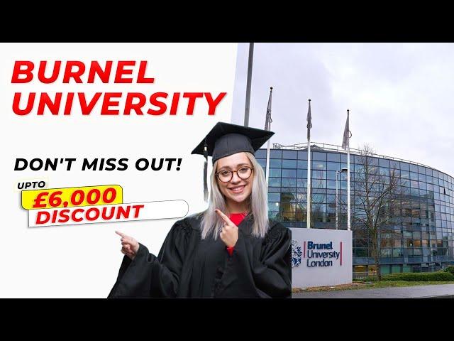 Brunel University January 2024 Scholarships | Up to £6,000 Discounts | courses fee Included !