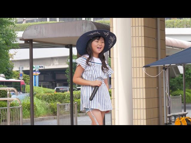 岡山歌っ子すずちゃん (2019.8.18) 1-4『夏の扉』守口市駅前