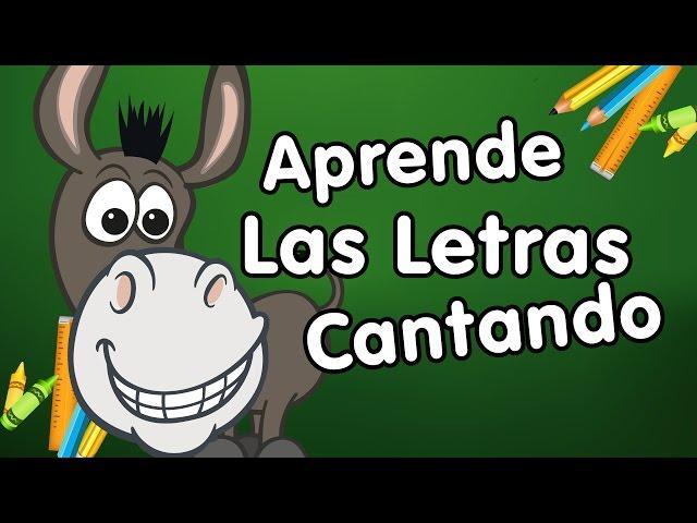 las letras cantando canciones infantiles