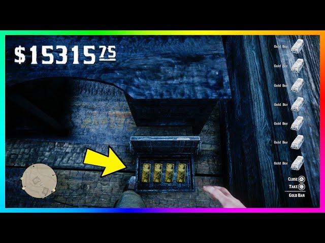 Red Dead Redemption 2 - UNLIMITED Gold Bars Tutorial - How To Get $15,000 Every 5 Minutes! (RDR2)