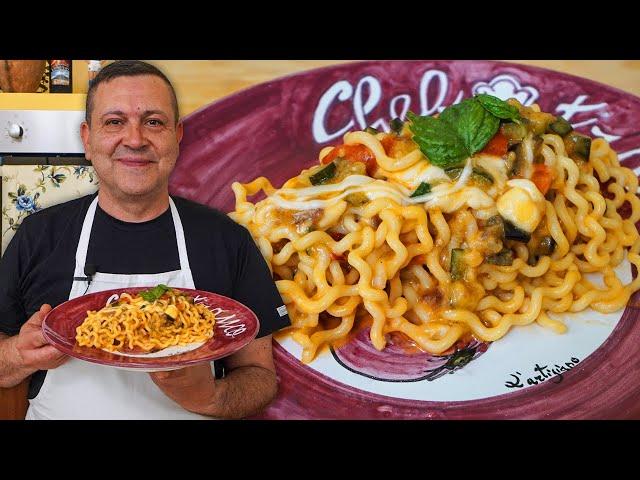 FUSILLI ALL'ORTOLANA - Ricetta GOLOSA e FACILE da preparare