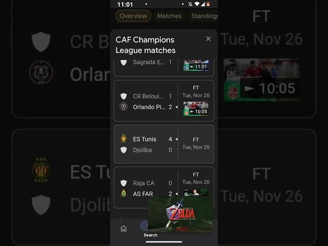 CAF Championship League Football Scores #cafchampionsleague