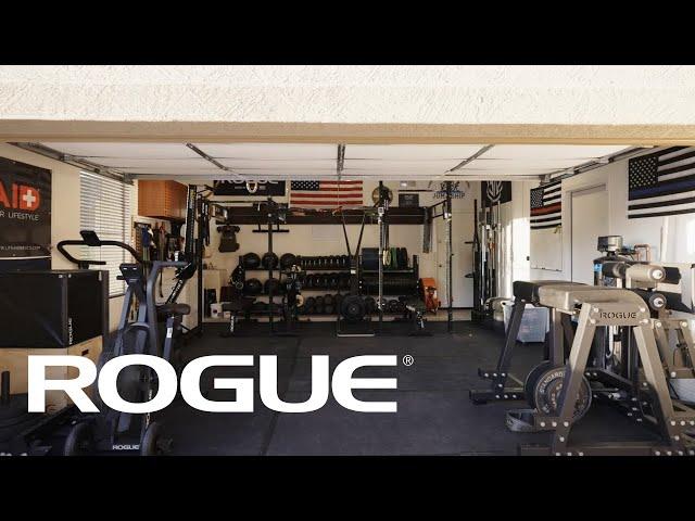 Rogue Equipped Garage Gym Tour - Joe in Phoenix, AZ