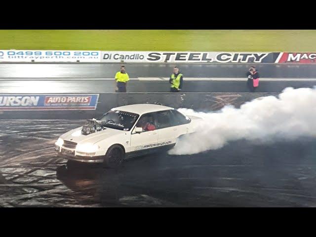 "Flaccid" spits fire at Perth motorplex