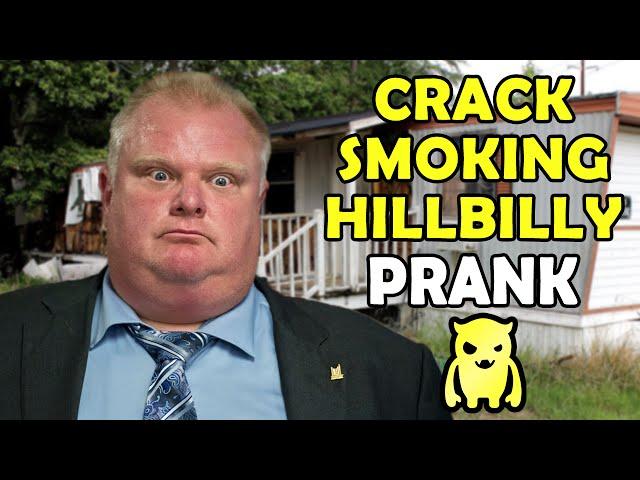 Crack Smoking Hillbilly Prank - Ownage Pranks