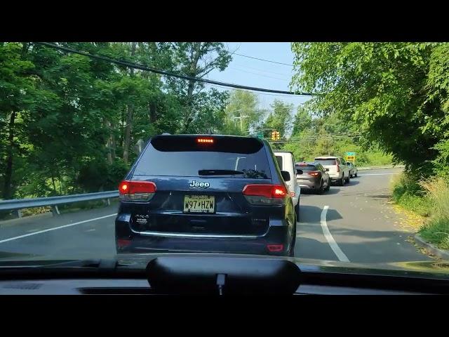 POV Drive 44: New Jersey, Uber-Lyft Rides, The Pendry Natirar to The Wolfe Run Ct, Long Valley, NJ