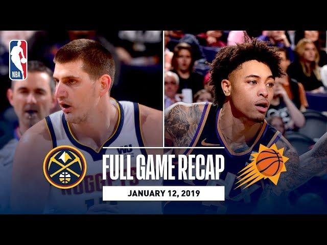 Full Game Recap: Nuggets vs Suns | Oubre & Ayton Notch Double-Doubles