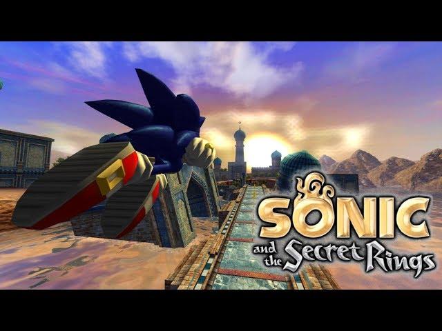 Sonic and the Secret Rings - Sand Oasis - Japanese [4K HD 60FPS]