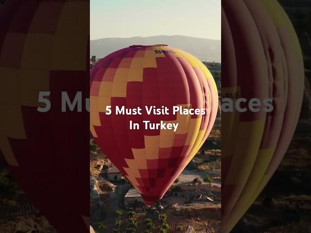 5 Must Visit Places In Turkey #youtubeshorts#turkey#travel#istanbul#antalia