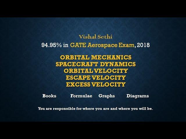 Orbital Mechanics and Spacecraft Dynamics - Orbital Velocity, Escape Velocity and Excess Velocity