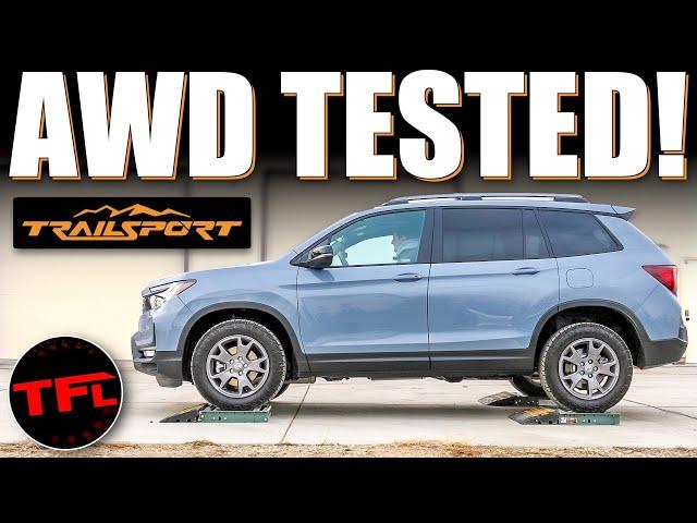 The Best I’ve Tested Until This Happened… NEW 2024 Honda Passport Slip Test & Off-Road Review