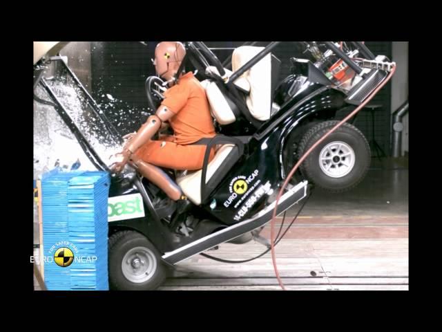 Club Car Villager Crash Test Euro NCAP