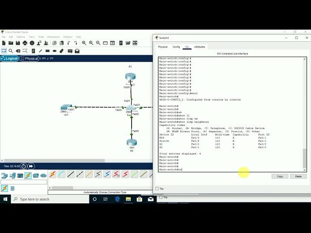 (8) LLDP(Link layer discovery Protocol)