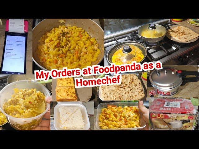 Winter Orders as a Homechef on Foodpanda | Cooking Hot Meals for Delivery | Foodpanda Winter Rush!