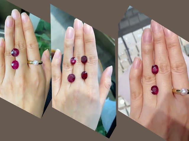 红宝石的收藏选择，选择标准分享#珠宝 #jewellery #红宝石 #ruby #中国 #收藏 #投资 #宝石里夏末