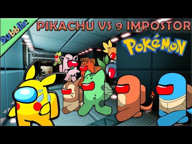 Among us But Pikachu is the only Crewmate ! (Animation)