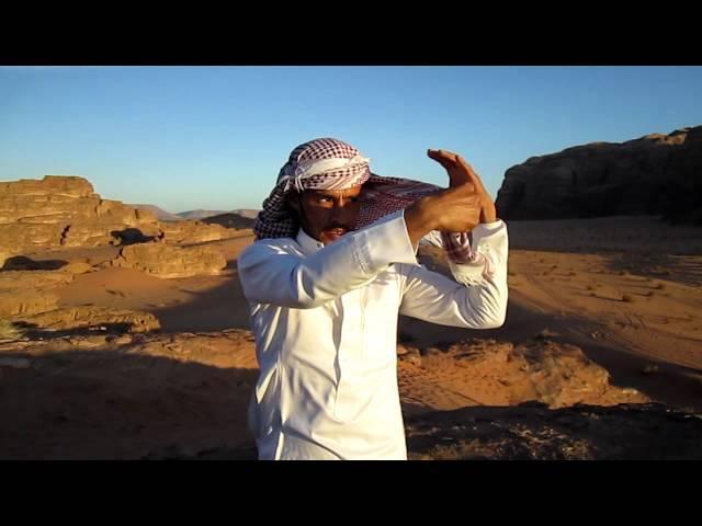 How to Tie a Bedouin Scarf